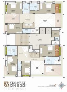 Project Image of 1151.0 - 3163.0 Sq.ft 3 BHK Apartment for buy in Stalwart One 33