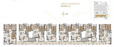 Project Image of 1070.0 - 1490.0 Sq.ft 2 BHK Apartment for buy in Affinity Brundaavana