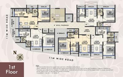 Project Image of 112.82 - 291.67 Sq.ft 1 RK Apartment for buy in Goldstone Golden Arcade