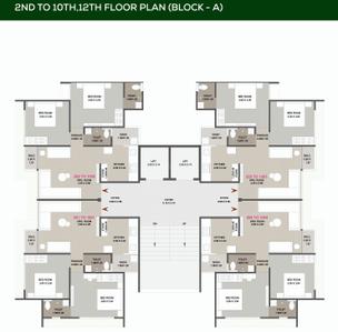 Project Image of 532.38 - 808.15 Sq.ft 2 BHK Apartment for buy in Royal Bagh E Farid Luxuria