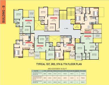 Project Image of 504.18 - 531.2 Sq.ft 1 BHK Apartment for buy in Vaishnavi Home