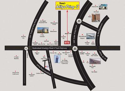 Peram Adithya Prime 2 Images for locationPlan 1