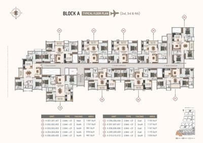 Project Image of 978.0 - 1325.0 Sq.ft 2 BHK Apartment for buy in DAC Aeropolis