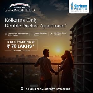 Project Image of 0.0 - 1260.0 Sq.ft 3 BHK Apartment for buy in Shriram Springfield