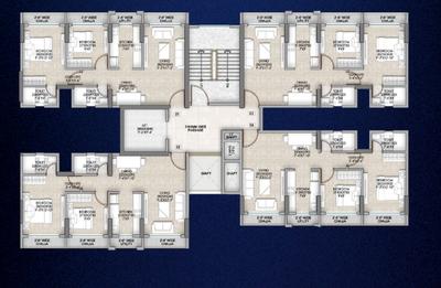 Project Image of 652.13 - 1372.22 Sq.ft 1 BHK Apartment for buy in Haware Grande