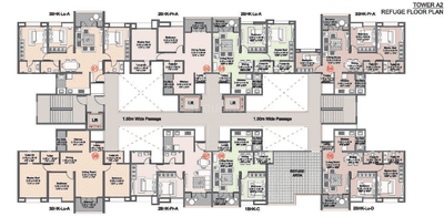 Project Image of 696.0 - 989.0 Sq.ft 2 BHK Apartment for buy in Kohinoor Riverdale 
