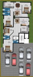 Project Image of 853.0 - 939.0 Sq.ft 2 BHK Apartment for buy in Four Zelda Square