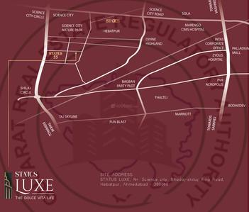 Arpan Status Luxe Location Plan 1