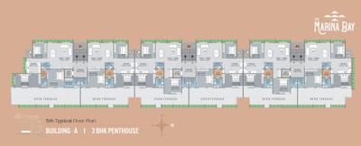 Project Image of 650.0 - 2025.0 Sq.ft 2 BHK Apartment for buy in The Marina Bay