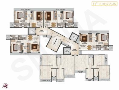 Project Image of 439.0 - 625.0 Sq.ft 1 BHK Apartment for buy in Abundanttiafull