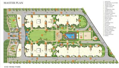 Project Image of 995.0 - 1505.0 Sq.ft 2 BHK Apartment for buy in KVD Wind Park