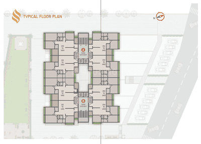Project Image of 2340.0 - 2670.0 Sq.ft 3 BHK Apartment for buy in Omkara Skyline