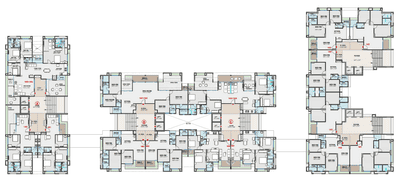 Project Image of 1798 Sq.ft 3 BHK Apartment / Flat for sale in Shilaj for Rs. 8270800