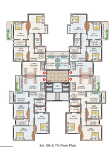 Project Image of 660.04 - 1199.96 Sq.ft 1 BHK Apartment for buy in Kaul Heritage City