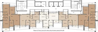Project Image of 639.0 - 1130.0 Sq.ft 2 BHK Apartment for buy in Sunteck Signia Waterfront