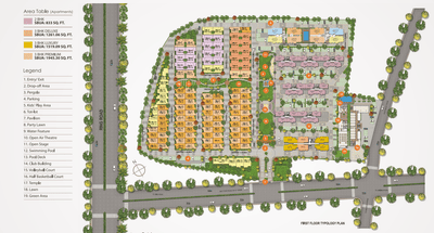 Project Image of 833 Sq.ft 2 BHK Apartment / Flat for sale in Bhankrota for Rs. 3500000