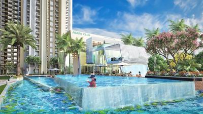 Project Image of 1050.0 - 1500.0 Sq.ft 2 BHK Apartment for buy in Shri Radha Aqua Garden