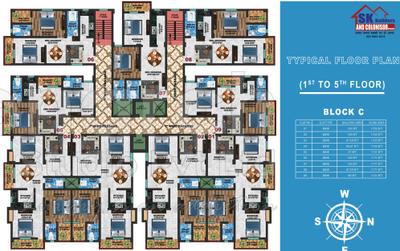 Project Image of 1151.0 - 2301.0 Sq.ft 2 BHK Apartment for buy in Sk Patliputra City