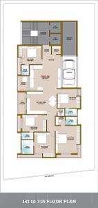 Project Image of 0.0 - 1850.21 Sq.ft 5 BHK Apartment for buy in Swasti Residency