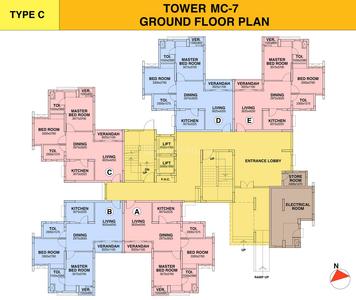 Project Image of 1035.0 - 1565.0 Sq.ft 2 BHK Apartment for buy in IQ City