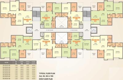 Project Image of 349.0 - 634.0 Sq.ft 1 BHK Apartment for buy in Zenith Utsav Residency Phase I