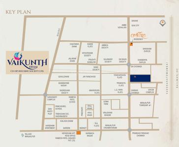Project Image of 696.64 - 1469.21 Sq.ft 1 BHK Apartment for buy in Vaikunthdham CHSL