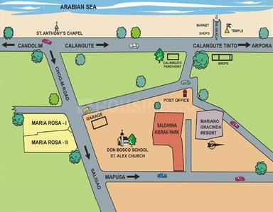 Project Image of 533.0 - 1051.0 Sq.ft 1 BHK Apartment for buy in Saldanha Kieran Park
