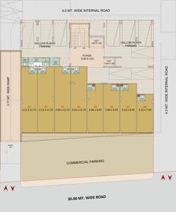 Project Image of 736.57 - 740.88 Sq.ft 2 BHK Apartment for buy in Swati Silver Stone 35