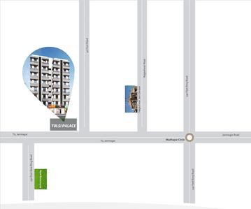 Project Image of 0.0 - 476.52 Sq.ft 2 BHK Apartment for buy in Tulsi Palace