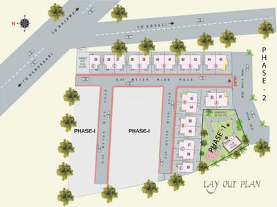 Project Image of 857.24 - 925.7 Sq.ft 3 BHK Villa for buy in Vrajbhumi Bunglows Phase 2