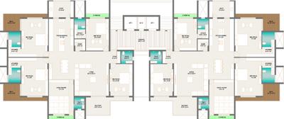 Project Image of 0.0 - 1706.62 Sq.ft 4 BHK Apartment for buy in Sarvam Fortune Valencia
