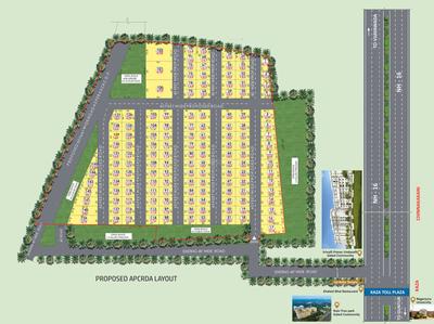 Sri Bhramara Ramachandra Townships Layout Plan 1