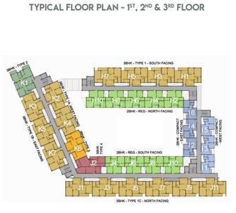 Project Image of 622.0 - 1626.0 Sq.ft 2 BHK Apartment for buy in TVS GreenAcres Phase 2