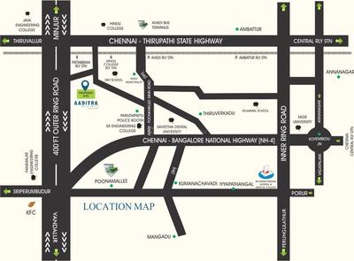 Aaditra Gardens Images for Location Plan of Aaditra Gardens 2