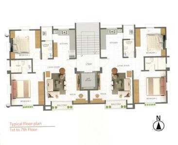 Project Image of 499.45 - 505.69 Sq.ft 2 BHK Apartment for buy in Shrikar Avenue