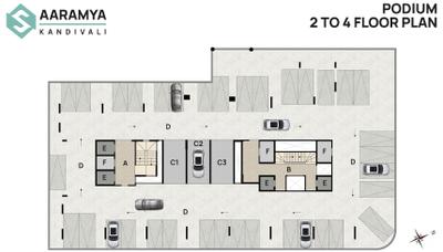 Project Image of 394.0 - 1628.0 Sq.ft 1 BHK Apartment for buy in Sayba Aaramya