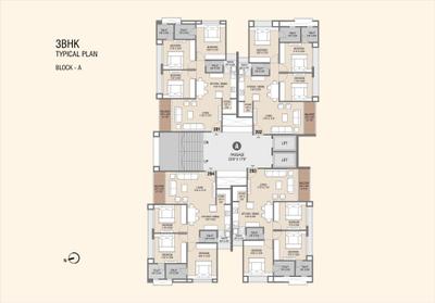 Project Image of 1200 Sq.ft 2 BHK Apartment / Flat for sale in Jahangir Pura for Rs. 3800000