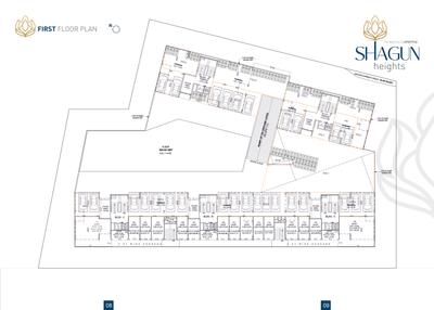 Project Image of 0.0 - 574.25 Sq.ft 2 BHK Apartment for buy in Glorious Shagun Heights