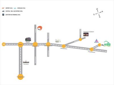 Project Image of 0.0 - 2614.0 Sq.ft Residential Plot Plot for buy in Sun Gardens