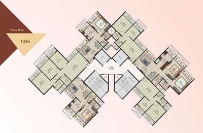 Project Image of 409.5 - 669.5 Sq.ft 1 BHK Apartment for buy in Planet Riverfront
