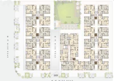 Project Image of 963.0 - 1035.0 Sq.ft 2 BHK Apartment for buy in Aryan Crystal