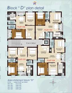 Project Image of 686.0 - 1819.0 Sq.ft 1 BHK Apartment for buy in Royal Retreat Sai Chandra Tirtha Heights