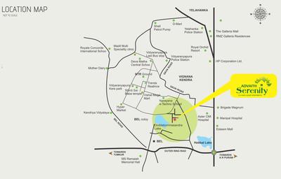 Advaith Serenity Location Plan 1