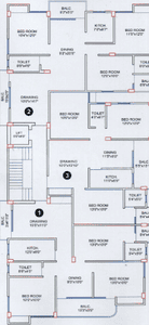 Project Image of 1300.0 - 1510.0 Sq.ft 3 BHK Apartment for buy in Raj Tulsi Bihar