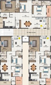 Project Image of 1399.31 - 1851.39 Sq.ft 3 BHK Apartment for buy in Vasavi Sri Vasam