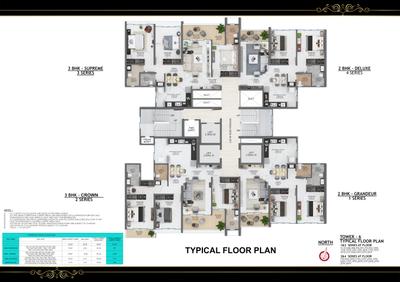 Project Image of 877.0 - 1715.0 Sq.ft 2 BHK Apartment for buy in Evolvus