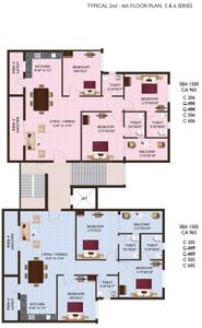 Project Image of 1200.0 - 1595.0 Sq.ft 3 BHK Apartment for buy in Adharshila Punit Enclave Block C
