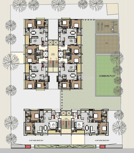 Project Image of 1280.04 - 4640.0 Sq.ft 3 BHK Apartment for buy in Dharti Madhuvan 54