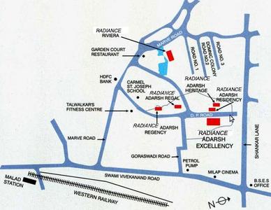 Project Image of 1130.0 - 1400.0 Sq.ft 2 BHK Apartment for buy in Rustomjee Adarsh Excellency