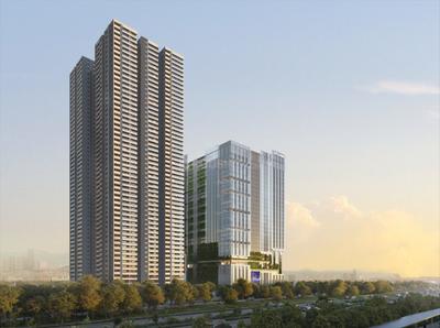 Project Image of 3765.0 - 4205.0 Sq.ft 4 BHK Apartment for buy in R ONE Diamond Towers